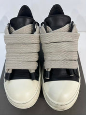Rick Owens Ramone Jumbo laced Low Sneakers Black - Pre-Owned Size 7.5