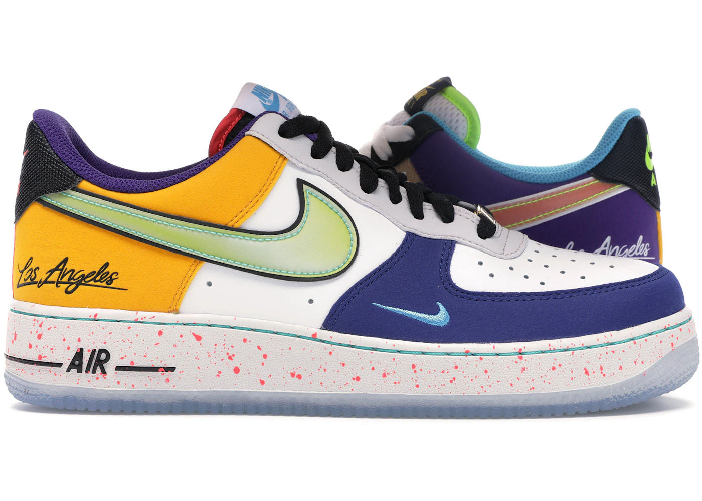 Nike Air Force 1 Low What The LA - Pre-Owned Size 10 (No original box)