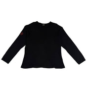 Chrome Hearts Embroidered  Dagger Waffle Thermal L/S T-Shirt Black - Lightly Pre-Owned Size L