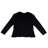 Chrome Hearts Embroidered  Dagger Waffle Thermal L/S T-Shirt Black - Lightly Pre-Owned Size L