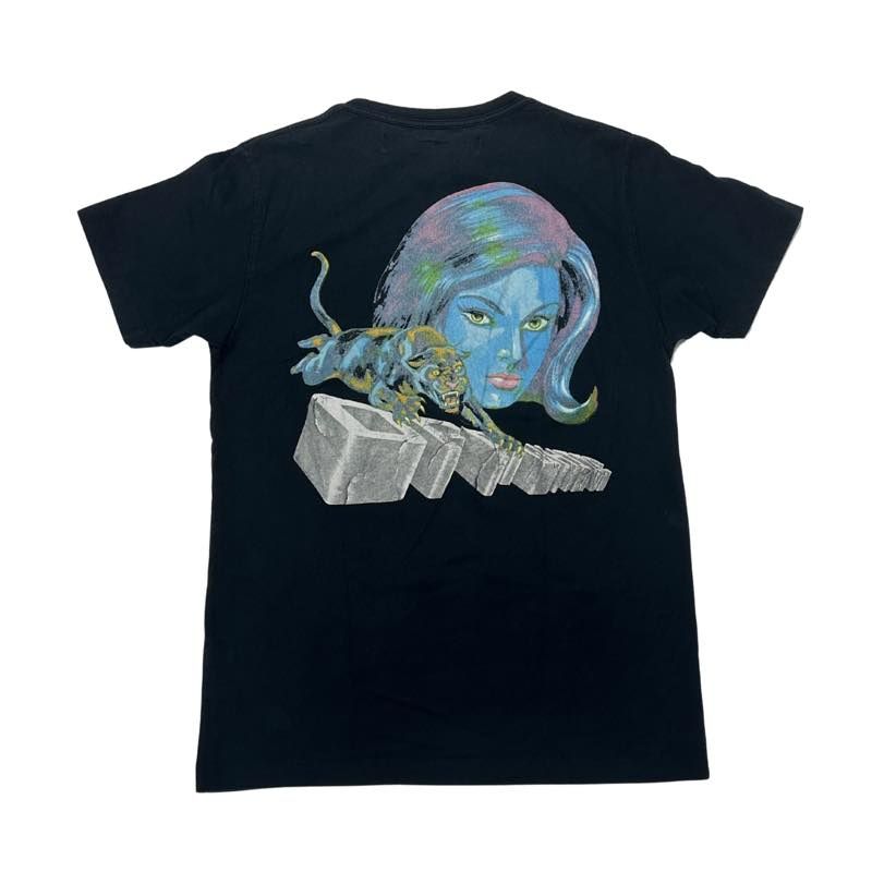 Off-White Panther Horror T-Shirt Black - Pre-Owned Size M