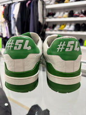 Louis Vuitton LV Trainer Virgil Monogram Green - Pre-Owned Size LV7.5/US9 (No original box)