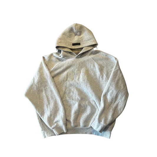 Fear of God Essentials "1977" Hoodie (SS22) Light Oatmeal (Preowned)