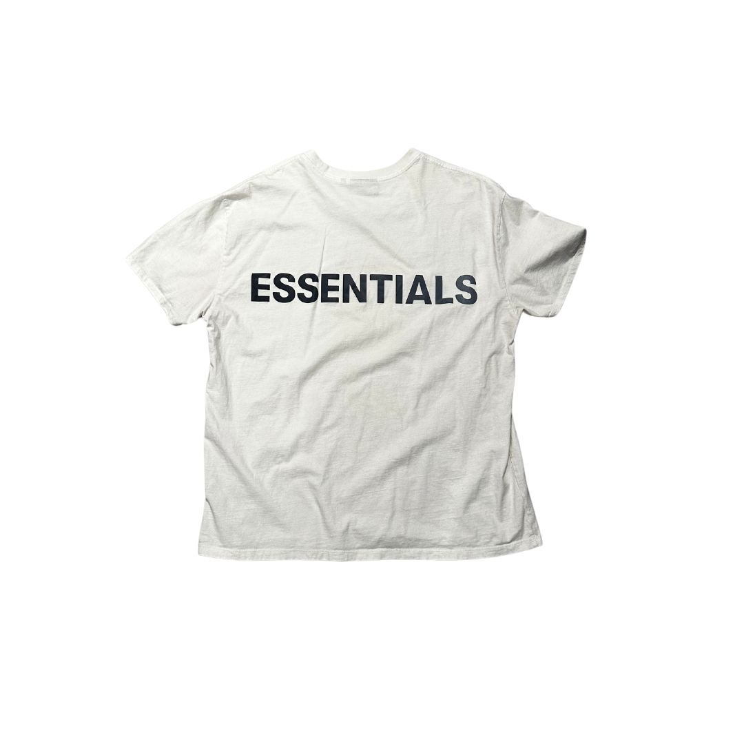 Fear of God Essentials T-Shirt (SS19) White (Preowned)