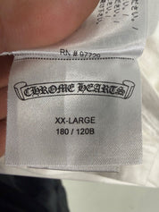 Chrome Hearts Las Vegas Exclusive Sign Outline T-Shirt White - Lightly Used Size XXL