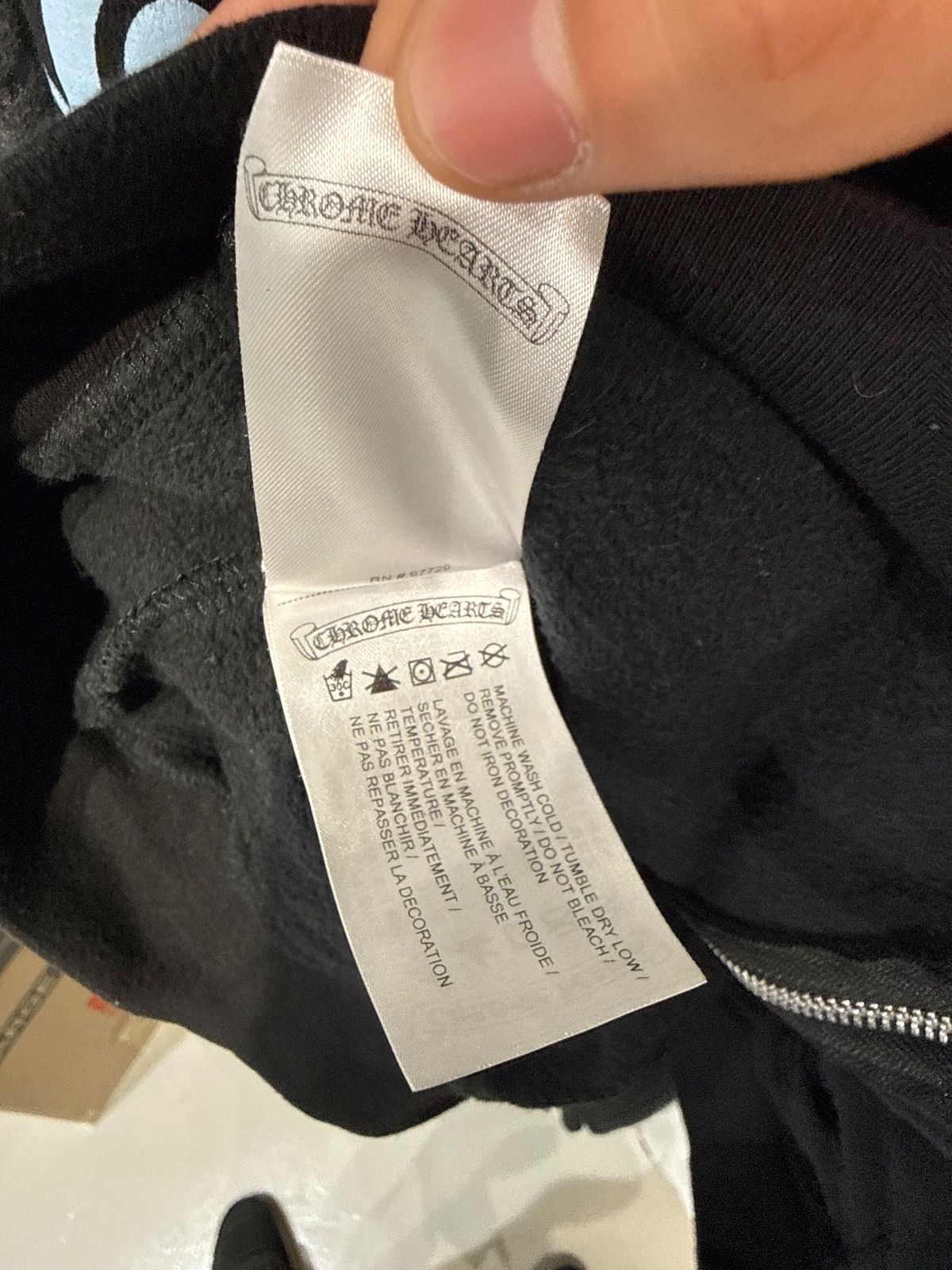 Chrome Hearts Las Vegas Exclusive Horseshoe Zip-Up Hoodie Black - Worn Once Size XXL
