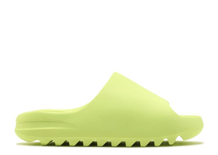 Adidas Yeezy Slide Green Glow (Preowned Size 7) - Pre-Owned