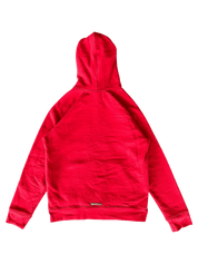 Chrome Hearts King Taco Triple Cross Embroidered Pullover Hoodie Red