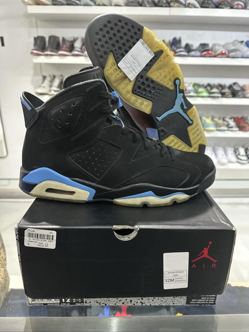 Jordan 6 Retro UNC - Pre-Owned Size 12
