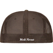 Supreme Box Logo Mesh Back New Era Brown Hat