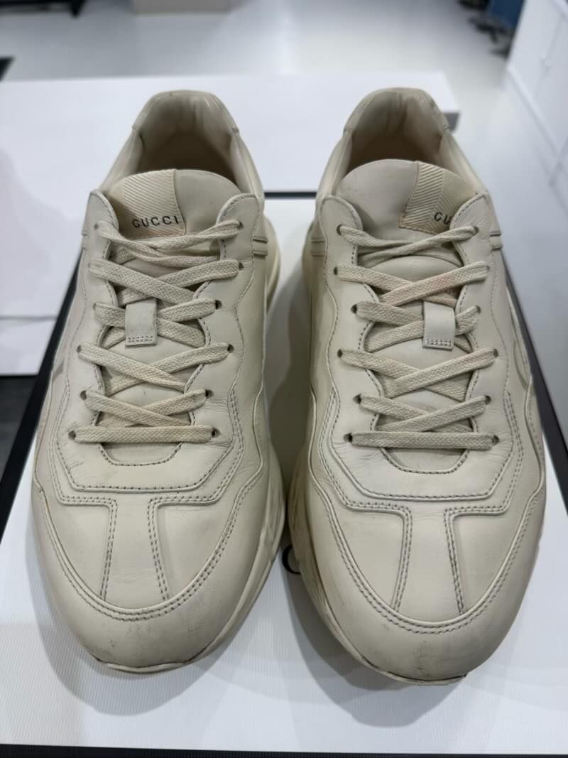 Gucci Rhyton Leather Sneaker - Pre-Owned Gucci 6/ Size 7.5M