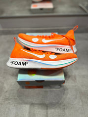 Nike Zoom Fly Mercurial Off-White Total Orange - Pre-Owned Size 10