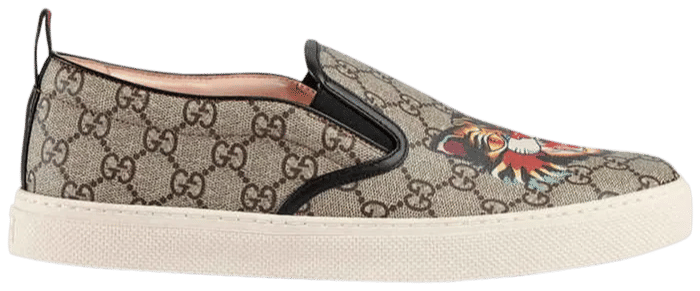 Gucci GG Supreme Angry Cat Slip-On - Pre-Owned Size G8/US9