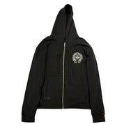 Chrome Hearts Las Vegas Exclusive Horseshoe Zip-Up Hoodie Black - Lightly Pre-Owned Size XL