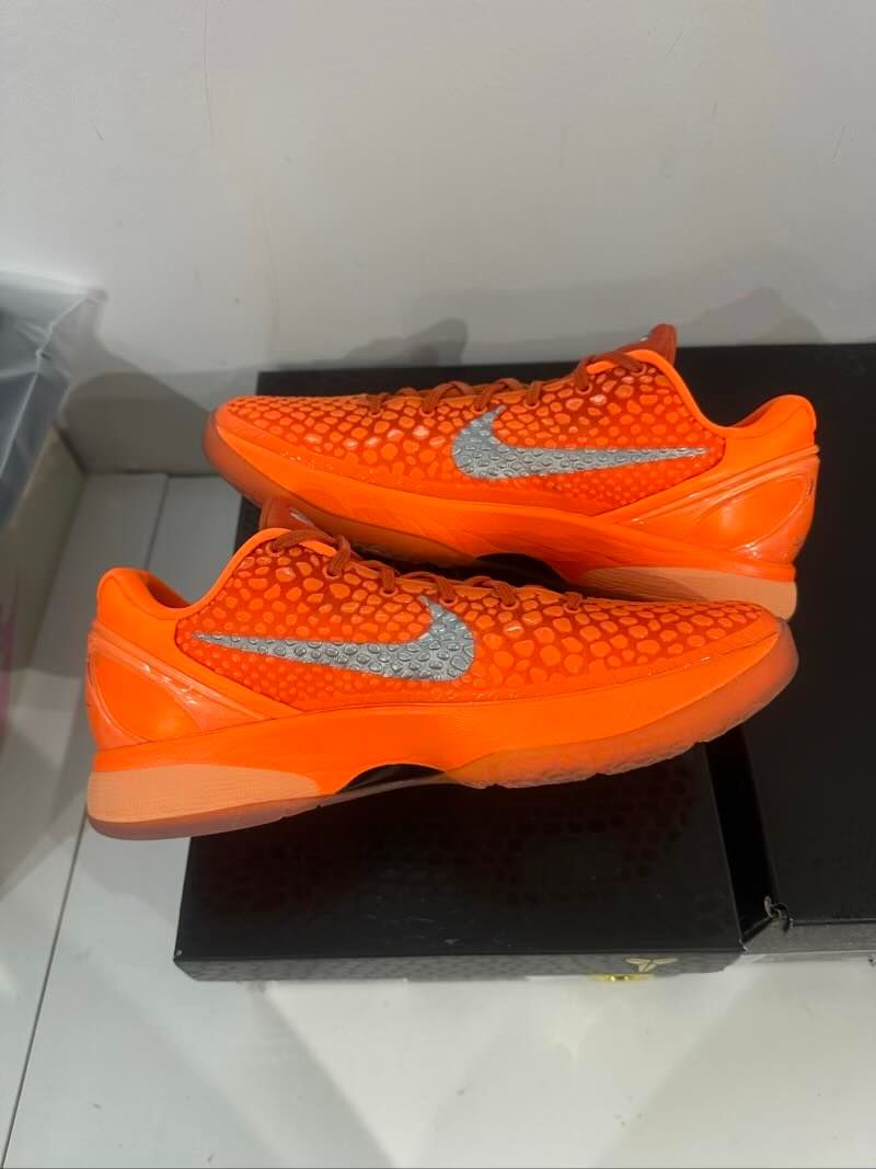 Nike Kobe 6 Protro Total Orange - Lightly Used Size 8