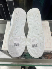 Alexander McQueen Oversized Sneaker White Paris Blue - Gently Pre-Owned Size 10