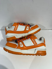Louis Vuitton Trainer Maxi Orange - Pre-Owned Size 10.5 (No original box)