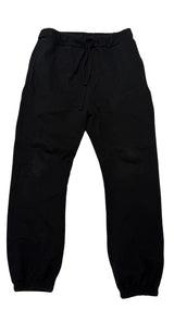 Chrome Hearts Leg Scroll Logo Sweatpants Black - Pre-Owned Size S
