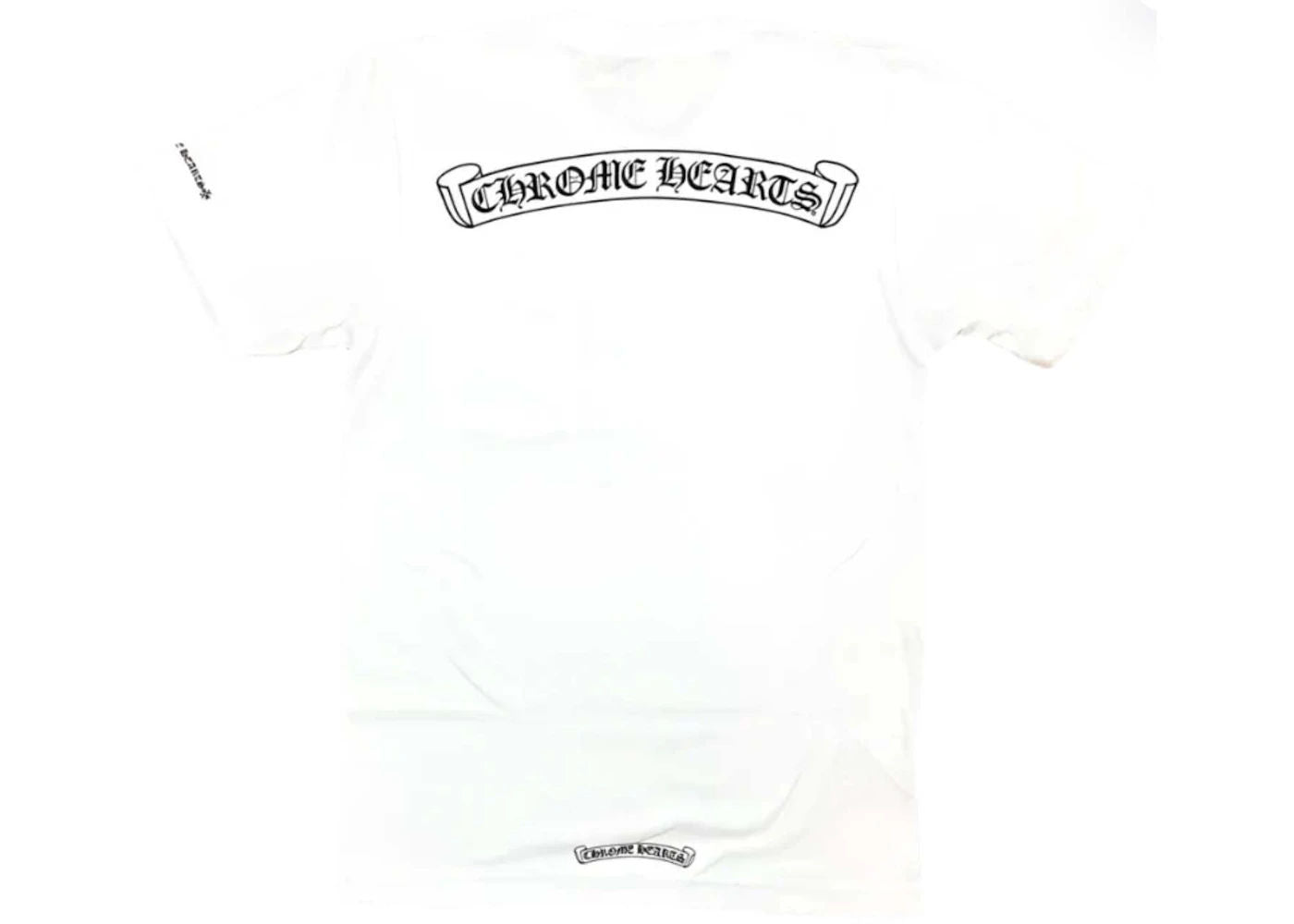 Chrome Hearts Scroll Logo Pocket T-Shirt White