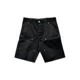 Chrome Hearts Canvas Double Knee Carpenter Shorts Black
