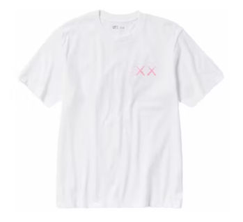 Kaws X Uniqlo UT Short Sleeve Graphic Tee White (Asian Sizing)