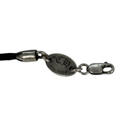 Chrome Hearts Black String Bracelet - Gently Used