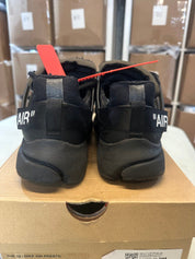 Nike X Off-White Air Presto Black (2018) - Pre-Owned Size 9