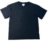 Rhude Tonal Side Logo Pocket T-Shirt Black
