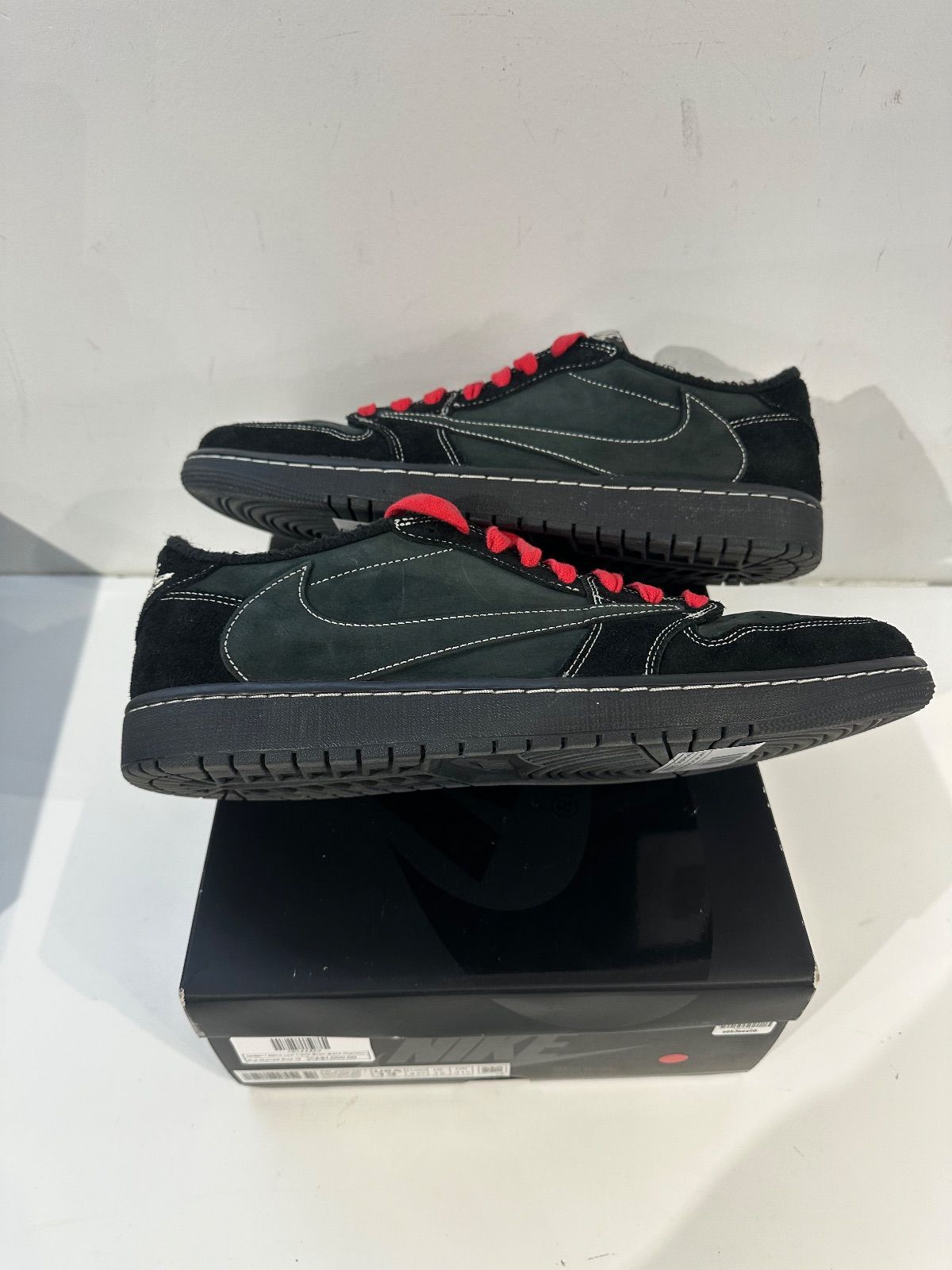 Jordan 1 Retro Low Travis Scott Black Phantom - Pre-Owned Size 13