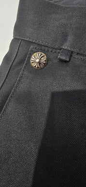 Chrome Hearts Black/Camo Cross Patch Chino Pants