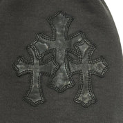 Chrome Hearts Paper Jam Pullover Hoodie Black - Lightly Used Size M