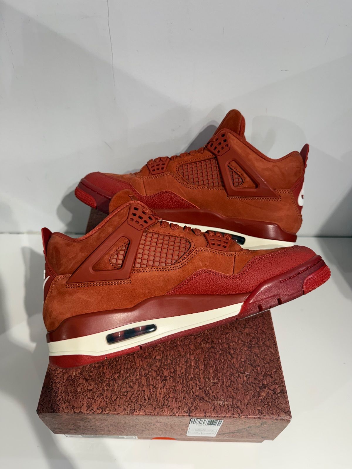 Air Jordan 4 Retro OG SP Nigel Sylvester Brick by Brick - Lightly Pre-Owned Size 9
