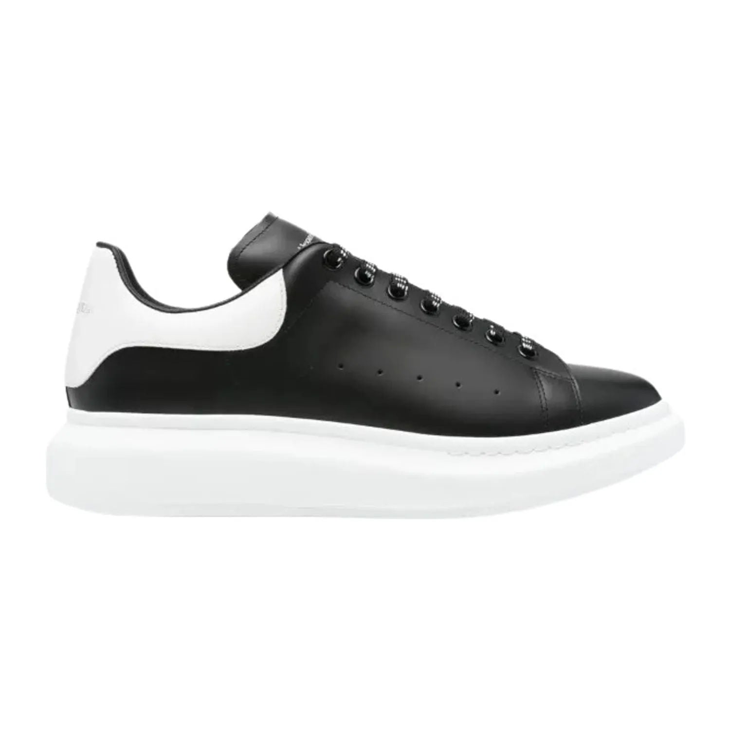 Alexander McQueen Oversized Sneaker Black White - Pre-Owned Size 9