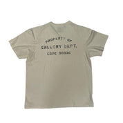 Gallery Dept Property Of Stencil Tee Antique White - Pre-Owned Size L