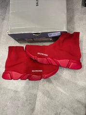 Balenciaga Speed Trainer Red - Pre-Owned Size 44