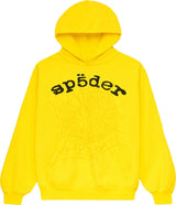 Sp5der Legacy Hoodie Yellow