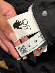 Off-White Straight Leg Jeans (Preowned) - Pre-Owned