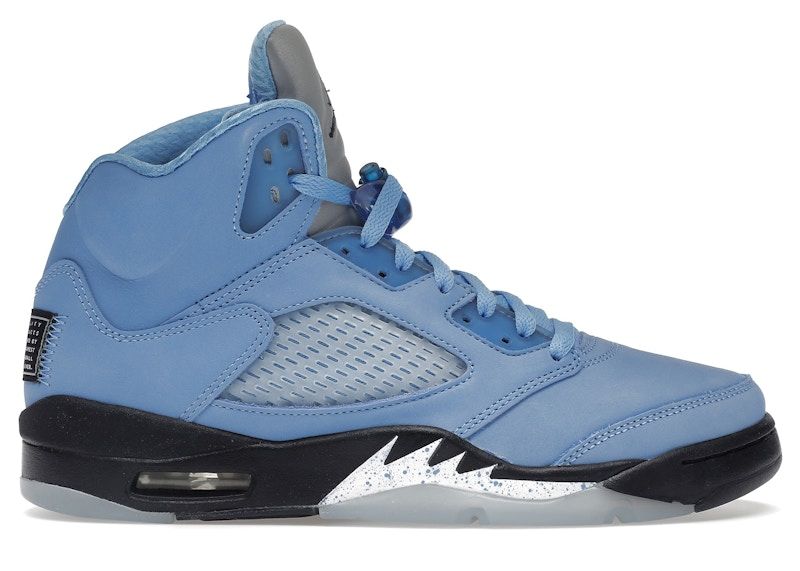 Jordan 5 Retro UNC University Blue (Tried On) - New Size 9.5 (Conditional)
