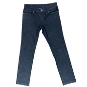 Gucci Uniform Straight Leg Denim Jeans Black (Preowned Size EU40/US30) - Pre-Owned