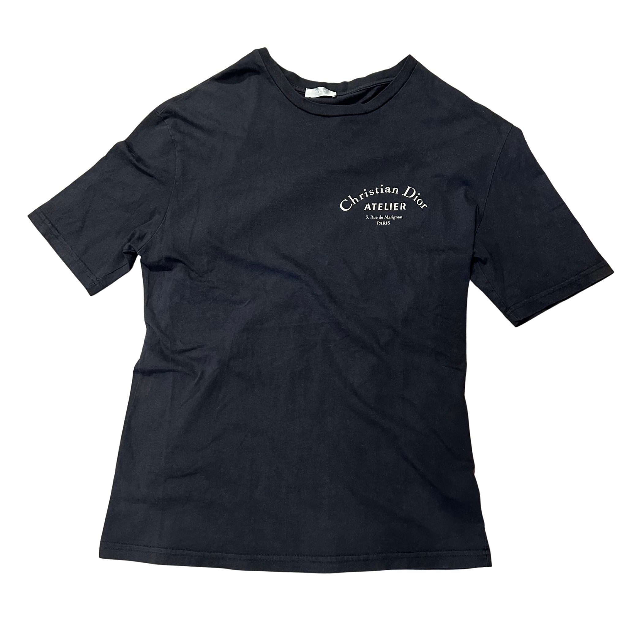 Dior Christian Dior Atelier T-Shirt Black (Preowned Size XS fits M) - Pre-Owned