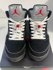 Jordan 5 Retro OG Black Metallic Reimagined - Lightly Used Size 8