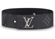 Louis Vuitton LV Slim Bracelet Monogram Eclipse Black