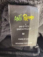 Matty Boy 99 Eyes Anti Promo Sweatpants Black/Grey - Lightly Pre-Owned Size M