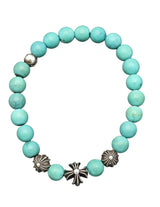 Chrome Hearts Turquoise Bead Bracelet