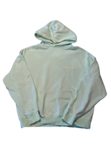 Fear of God Essentials Logo Hoodie (SS19) Blue - Pre-Owned Size L