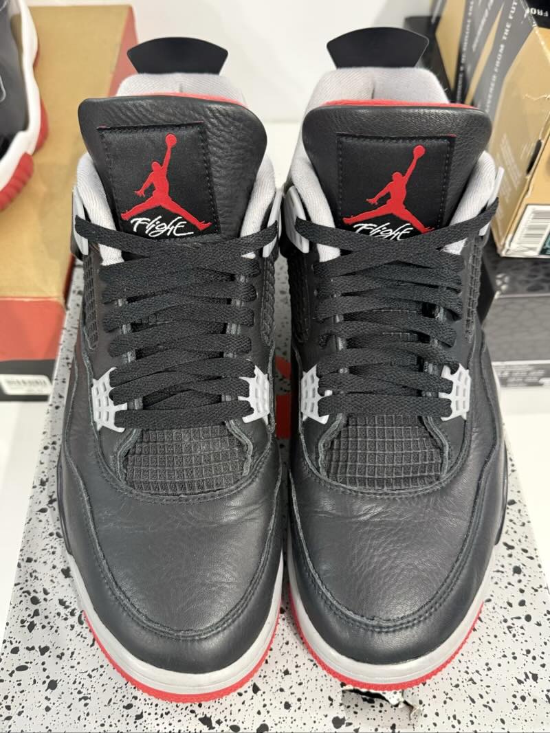 Jordan 4 Retro Bred Reimagined - Pre-Owned Size 12