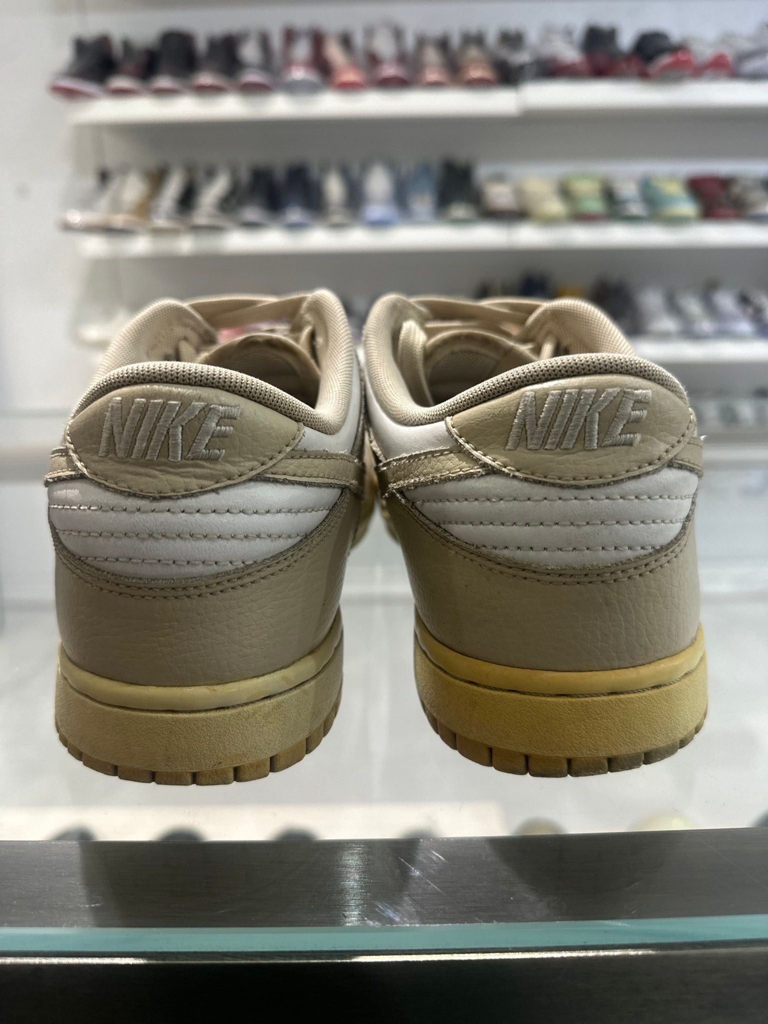 Nike Dunk Low Oatmeal (Women's) - Pre-Owned Size 7.5 (Heavily Worn , No original box)