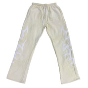 Awoken Dreams V2 Flared Sweatpants Cream