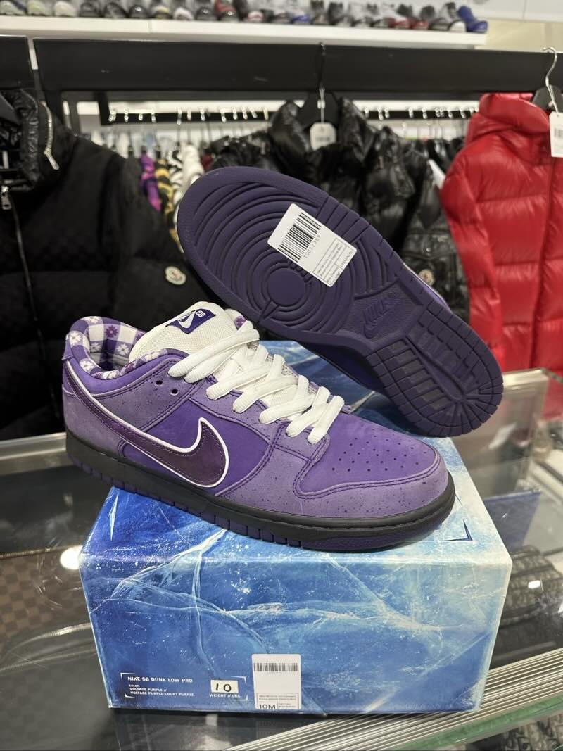 Nike SB Dunk Low Concepts Purple Lobster (Special Box) - Pre-Owned Size 10M