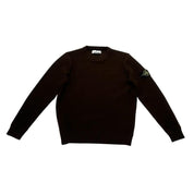 Stone Island Wool Crewneck Brown - Pre-Owned Size M